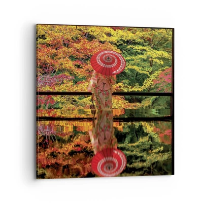 Canvastavla - Bild på duk - I naturens tempel - 70x70 cm