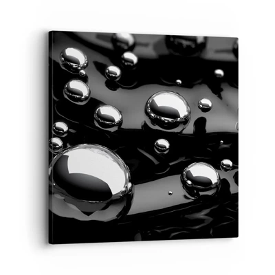 Canvastavla - Bild på duk - Ur svarta massan - 30x30 cm