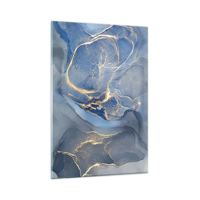 Glastavla - Bild på glas - Gulddamm - 80x120 cm