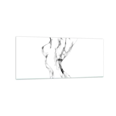 Glastavla - Bild på glas - Vacker och stark - 120x50 cm