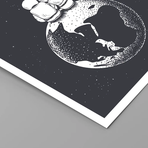 Affisch - En kosmisk kärlekshistoria - 50x70 cm