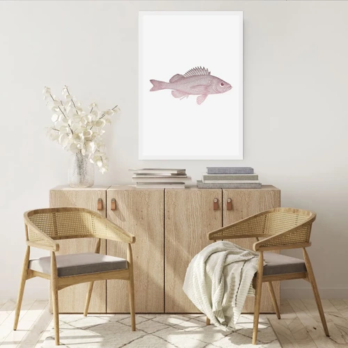 Affisch - Storögd fisk - 50x70 cm