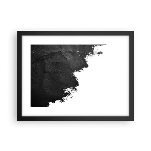 Affisch i svart ram - Element: jord - 40x30 cm