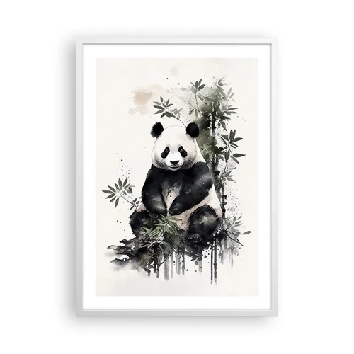 Affisch i vit ram - Hälsningar från Kina - 50x70 cm