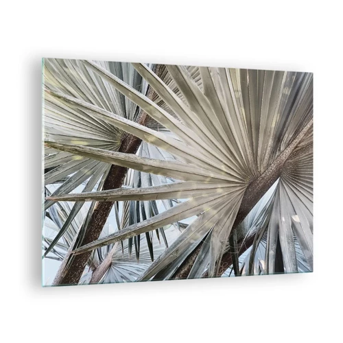 Bild på glas - Solfjädrarna i tropikerna - 70x50 cm