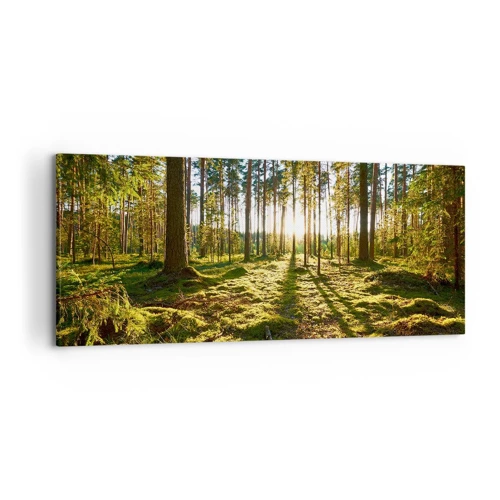 Canvastavla - Bild på duk - ...Bortom sjunde skogen - 120x50 cm