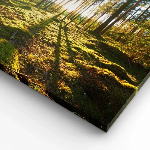 Canvastavla - Bild på duk - ...Bortom sjunde skogen - 120x50 cm