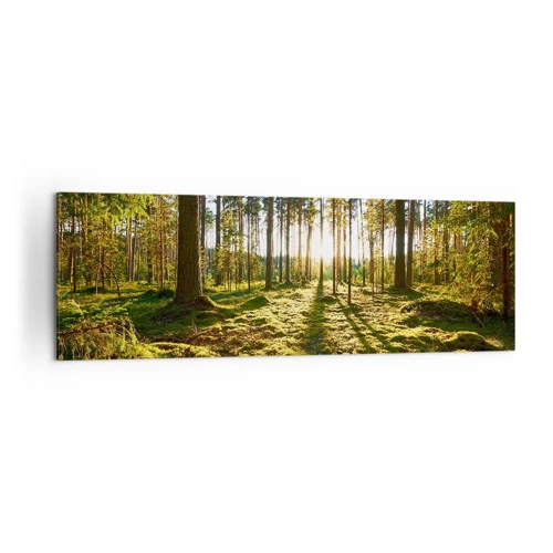 Canvastavla - Bild på duk - ...Bortom sjunde skogen - 160x50 cm