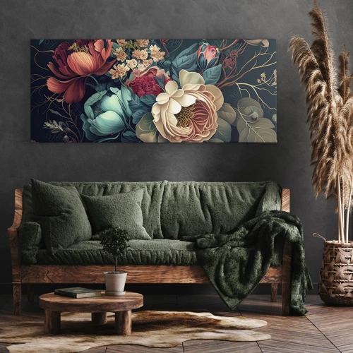 Canvastavla - Bild på duk - Charm från 1800-talet - 120x50 cm