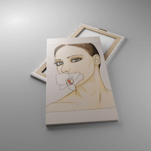 Canvastavla - Bild på duk - Elegansens och skönhetens symbol - 45x80 cm