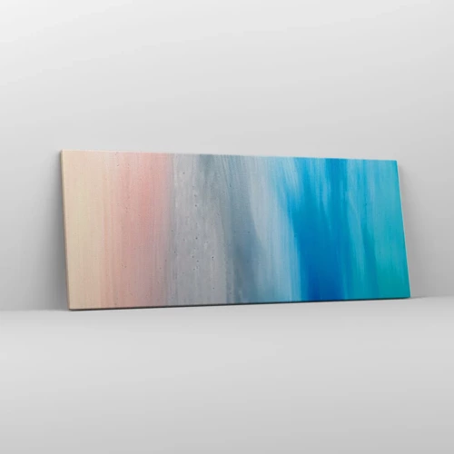 Canvastavla - Bild på duk - Element: luft - 100x40 cm