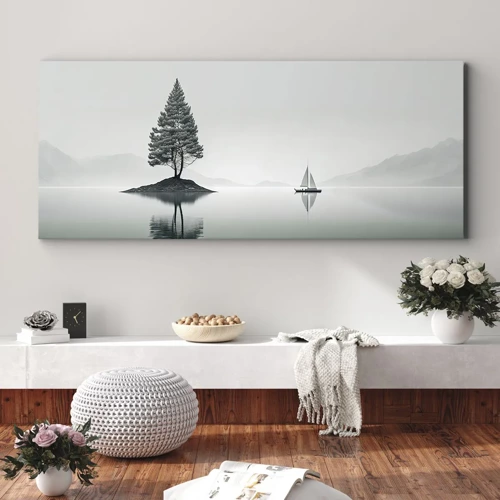 Canvastavla - Bild på duk - En dröm - 100x40 cm