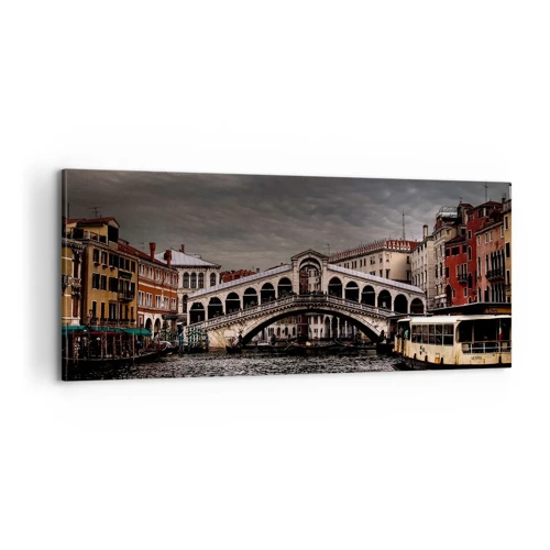 Canvastavla - Bild på duk - Ett löfte om en kväll i Venedig - 100x40 cm