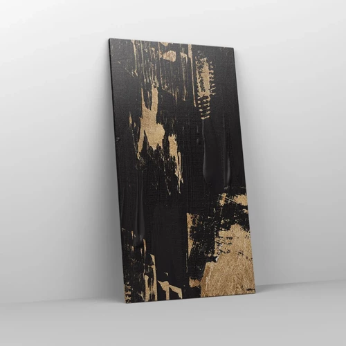 Canvastavla - Bild på duk - Ett spår av beröring - 65x120 cm