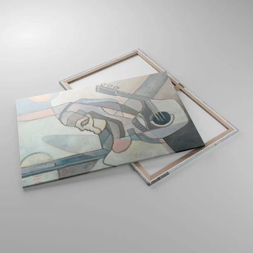 Canvastavla - Bild på duk - I musikens makt - 100x70 cm