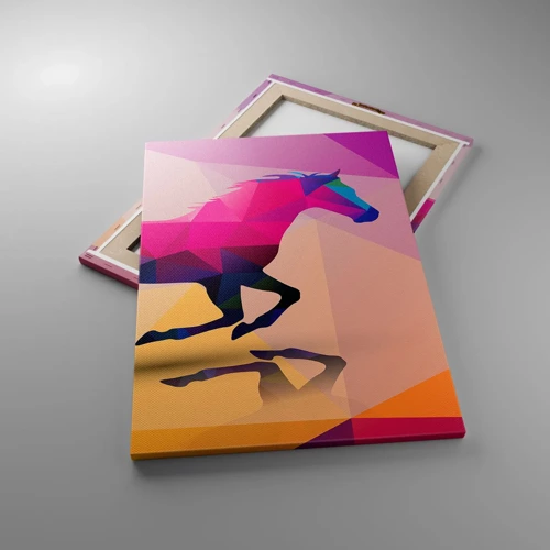 Canvastavla - Bild på duk - Kubismen lever - 50x70 cm