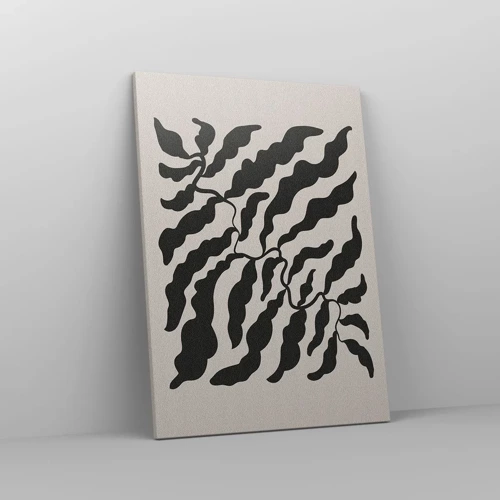 Canvastavla - Bild på duk - Kvadratens natur - 50x70 cm