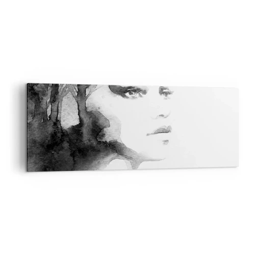 Canvastavla - Bild på duk - Skapad av hemlighet och dimma - 140x50 cm