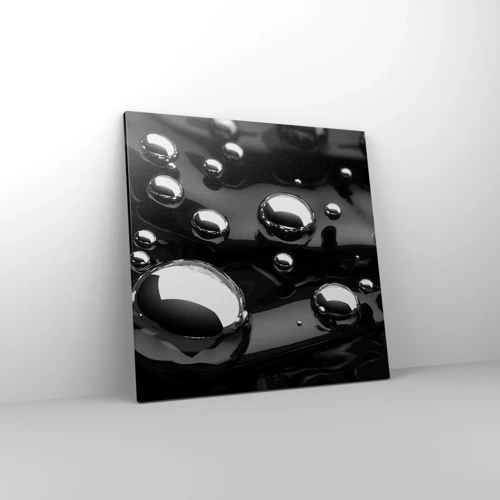 Canvastavla - Bild på duk - Ur svarta massan - 60x60 cm