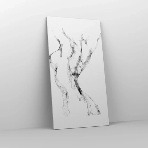 Canvastavla - Bild på duk - Vacker och stark - 65x120 cm