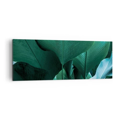 Canvastavla - Bild på duk - Vända mot ljuset - 140x50 cm