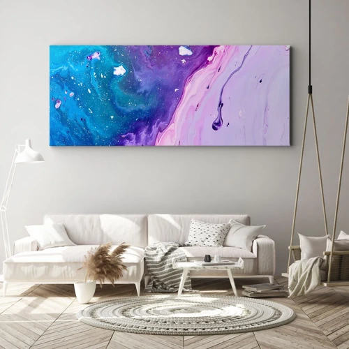 Canvastavla - Bild på duk - Yin och yang - 100x40 cm