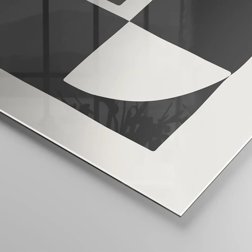 Glastavla - Bild på glas - Antites – syntes - 60x60 cm