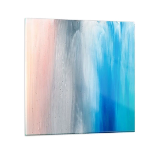 Glastavla - Bild på glas - Element: luft - 50x50 cm