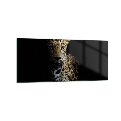 Glastavla - Bild på glas - Mörk skönhet - 120x50 cm
