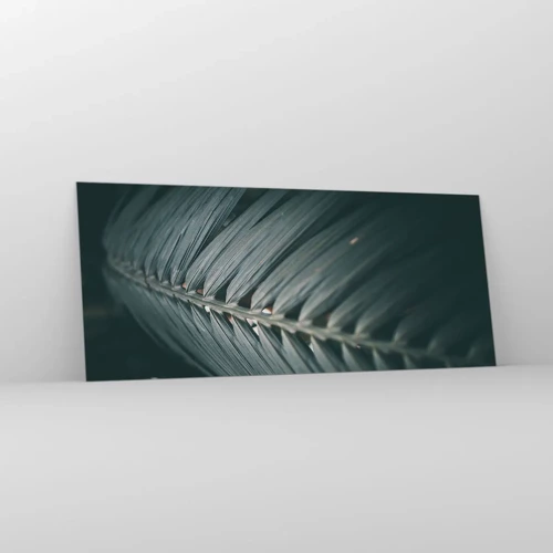 Glastavla - Bild på glas - Naturens precision - 120x50 cm