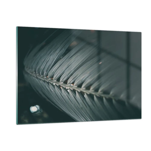 Glastavla - Bild på glas - Naturens precision - 120x80 cm