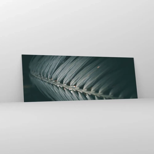 Glastavla - Bild på glas - Naturens precision - 140x50 cm
