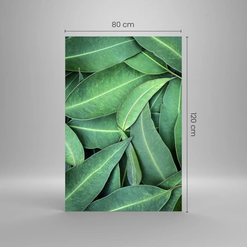 Glastavla - Bild på glas - Saftiga och fräscha - 80x120 cm