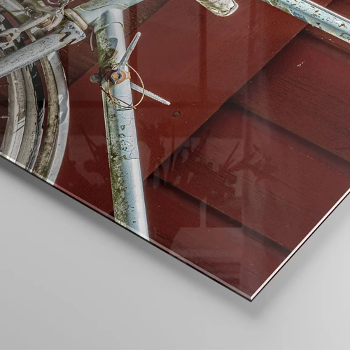 Glastavla - Bild på glas - Skapad för segrar - 60x60 cm