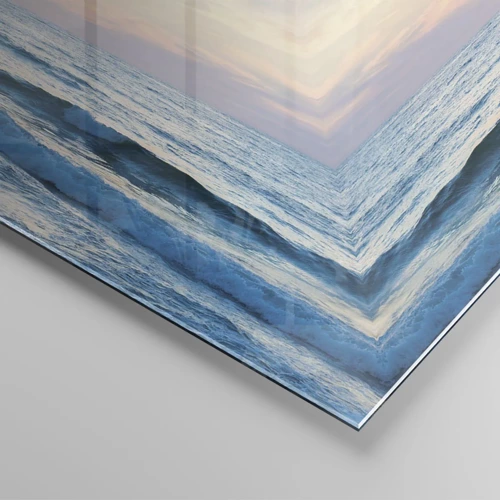 Glastavla - Bild på glas - Till en annan dimension - 120x80 cm