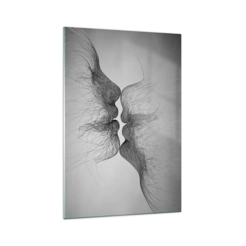 Glastavla - Bild på glas - Vindens kyss - 70x100 cm