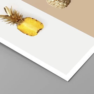 Affisch - Ananas för oss - 30x30 cm